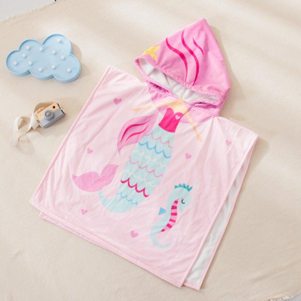 childrens towel poncho BT03