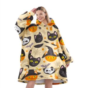 oversized wearable blanket hoodie HB02-3