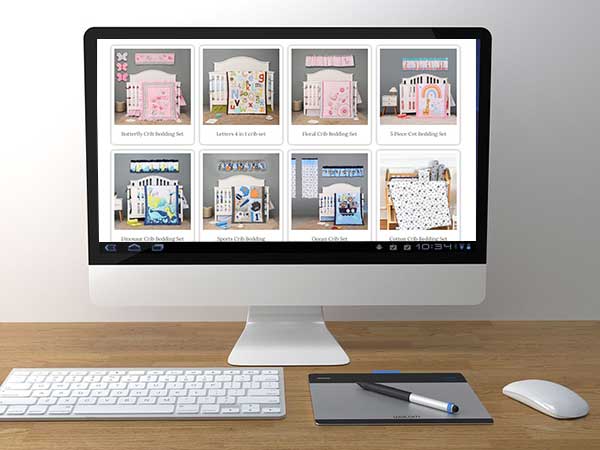 Custom Crib Bedding Set Service